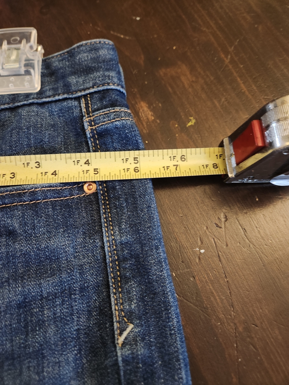 GAP 1969 Women’s Medium Blue Denim Jeans, Size 30/10 - Picture 5 of 6